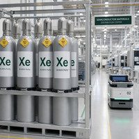 Xenon Gas for Satellite Ion Propulsion 99.999% Noble Gas Ready Stock Factory Direct Supply Fast Delivery