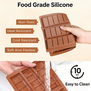 Stampo in Silicone Personalizzato per Cioccolato e Lecca-lecca, Utensile da Cucina Antiaderente per Alimenti - Product Image 5
