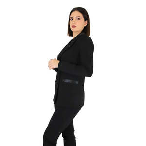 Women's <b>Jacket</b> 53538832 Blue <b>Slim</b> <b>Fit</b> Office Wear - Product Image 6