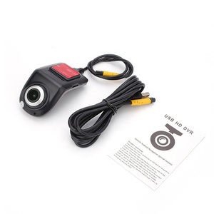 Full HD 1080P Hidden Tầm Nhìn Ban Đêm Phía Trước Và Phía Sau Không Thấm Nước Máy Ảnh <span class=keywords><strong>Android</strong></span> Navigation USB Mini ADAS U5 Ống Kính Kép Dash Cam DVR - Product Image 5