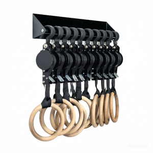 Anillas de Gimnasia XL Birch Fitness Modelo XL756, Alta Resistencia, Ajustables, Ecológicas, Portátiles, para <span class=keywords><strong>Ejercicios</strong></span> de Gimnasia en Casa, Duraderas y Seguras - Product Image 3