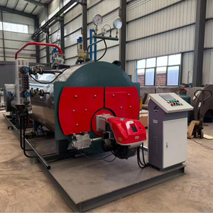Chaudière à vapeur au gaz et au mazout Zhongfei WNS avec une efficacité de combustion élevée et un minimum de perte de chaleur pendant le fonctionnement - Product Image 4