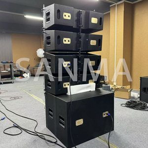 Système de sonorisation actif professionnel 2100B, enceintes line array passives à 2 voies, double 10 pouces, pour scène - Product Image 3