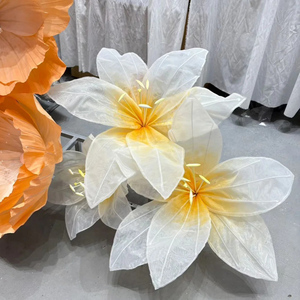 Fleur artificielle géante en papier multicolore faite à la main <span class=keywords><strong>L</strong></span>-058 pour décoration de mariage, vitrine, fête des mères, décoration de la maison - Product Image 2