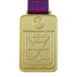 Médailles personnalisées <span class=keywords><strong>en</strong></span> métal doré, alliage de Zinc, gravure Rectangle, médailles de sport, de course, de Hockey, de Baseball, fantaisie, bon marché - Product Image 3