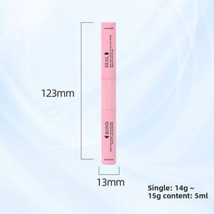 Colle à cils personnalisée à séchage rapide et imperméable, sans irritation, pour pose DIY, dissolvant de colle à cils, pince à cils métallique à pointe fine - Product Image 4