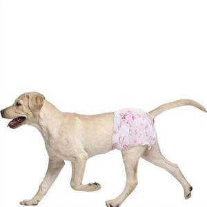Couche jetable pour animaux de compagnie avec film PE et protection anti-fuites pour chats mâles - Product Image 1