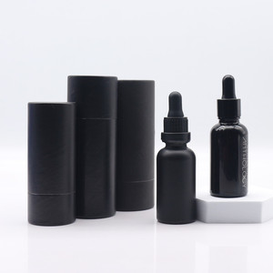 Chai Thủy Tinh Màu Đen Mờ <span class=keywords><strong>30Ml</strong></span> Chai Nhỏ Giọt Thủy Tinh Mờ Màu Đen 1 Ounce Kèm Ống Giấy - Product Image 2