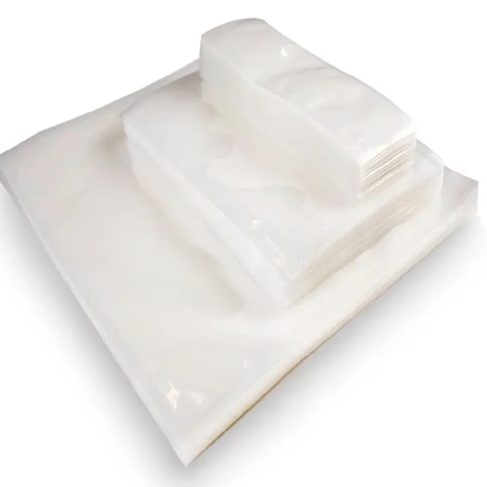 Sealed Clarity Vacuum Seal Pouches Food Grade 3 Sides Transparent Packaging Film Soft Moisture Proof for Meat Packaging
