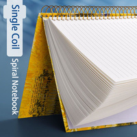 2024 nouveau Design A5 couverture rigide approvisionnement d'usine couverture rigide mignon cahier à spirale A5