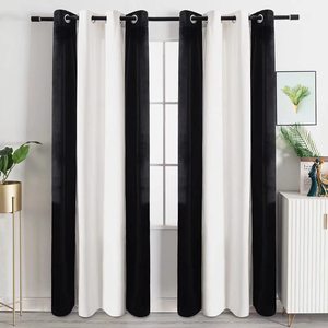 Tende oscuranti a due colori con isolamento termico per interni di eleganza gialla <span class=keywords><strong>tenda</strong></span> in velluto morbido per soggiorno - Product Image 3