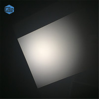Film diffuseur en polycarbonate de 0,8 mm et 1,5 mm, plaque de diffusion de lumière PC pour panneau LED / plafonnier