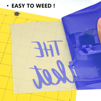 Film de transfert thermique mat en PVC non adhésif pour vêtements avec logo personnalisable Easyweed lavable pour l'impression sur tissu Renli