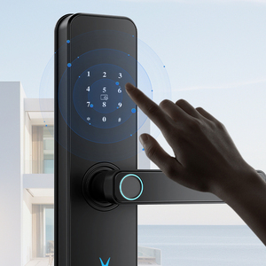 High Quality WIFI Tuya Ttlock Control Fingerprint Electronic Digital Touch Screen Keypad <strong>Code</strong> Key <strong>Smart</strong> Home Door Lock - Product Image 4