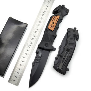 Mini couteau de poche portable avec support OEM personnalisable avec manche pliant en bois lame en acier inoxydable pour usage utilitaire et cuir - Product Image 3