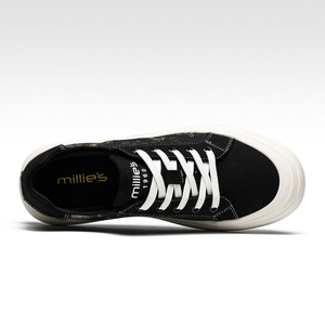 Men's <b>Sneakers</b> Comfortable Durable Non Slip Outdoor Commuter Casual Shoes Fashionable Trendy Mid Heel EVA Rubber Sole - Product Image 4