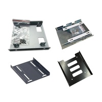 Кронштейны Rainmetal для HDD, металлические адаптеры для установки жестких дисков, переходники для SSD с 2.5 на 3.5 дюйма