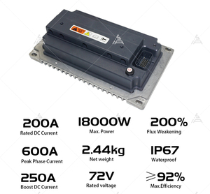 Moteur à entraînement central QS 138 V3 4000W 90H avec boîte de vitesses EM200-2SP, contrôleur programmable MT, nouveau kit moteur pour karting - Product Image 6