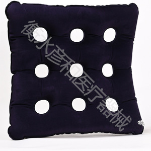 Coussin de siège gonflable en PVC carré à 9 trous, ventilation anti-escarres, pour fauteuil roulant, usage au bureau, avec pompe à air - Product Image 3