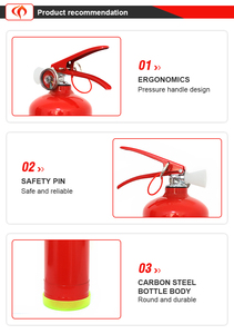 กระบอกเหล็กชาร์จได้บราซิลชิลีถังดับเพลิง2กก. - Product Image 4