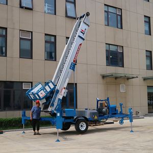 Máquina Elevadora de Materiales JIUHE para Mudanzas Domésticas, con Motor Diésel, Alcance Extensible de 32 y 36 m, Elevador de Escalera - Product Image 6