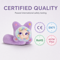 Peluche interactive IA renard parlant intelligent avec chat vocal Wi-Fi, capteur tactile, écran oculaire et contrôle par application – Cadeau unisexe pour tous les âges