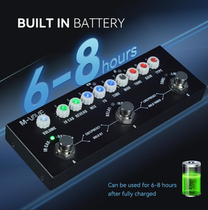 <span class=keywords><strong>Pedal</strong></span> <span class=keywords><strong>de</strong></span> Guitarra Multiefectos, <span class=keywords><strong>Pedal</strong></span> <span class=keywords><strong>de</strong></span> Reverberación, Chorus, Phaser, con Carga IR <span class=keywords><strong>de</strong></span> 9 Modelos <span class=keywords><strong>de</strong></span> Amplificador, <span class=keywords><strong>Pedal</strong></span> <span class=keywords><strong>de</strong></span> Efecto <span class=keywords><strong>de</strong></span> Reverberación CUBE-BABY - Product Image 6