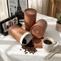 Tube en papier biodégradable et écologique en matériaux recyclés avec valve marche/arrêt pour distributeur de parfum, pour chocolat et biscuits, taille personnalisable