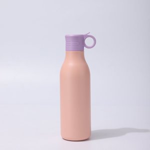 Portable Custom 550ml Business Gifts Vacuum <b>Water</b> <b>Bottle</b> Flask With Handle And <b>Straw</b> Lid - Product Image 3