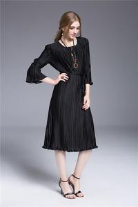 De moda de mujer verano Maxi <span class=keywords><strong>dama</strong></span> Falda larga Casual vestido para damas - Product Image 5