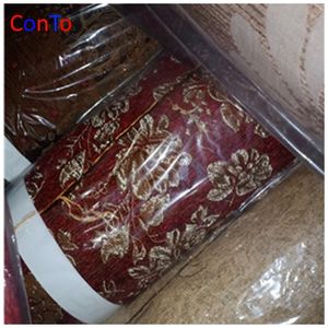 プロのコットンベルベット張り生地シェニールストライプソファ生地シェニルソリッドプレーンカバーコルス - Product Image 1