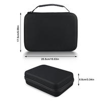 Sac à main imperméable, résistant aux chocs et durable en EVA avec fermeture éclair pour manettes sans fil PS5 DualSense, étui de rangement portable de grande taille