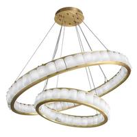 Lustre suspendu pour décoration intérieure, salon, îlot de cuisine, lampe de chevet en marbre d'albâtre blanc