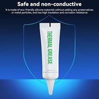 Pâte Thermique Creality en Plastique 10g Haute Conductivité Thermique de Shenzhen pour Accessoires d'Imprimante 3D