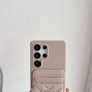 Funda <span class=keywords><strong>para</strong></span> Teléfono Celular Samsung A55, Ranura <span class=keywords><strong>para</strong></span> Tarjeta SIM Dual, Costuras S25 Ultra, Cuero de Lichi A56, Funda <span class=keywords><strong>para</strong></span> <span class=keywords><strong>Galaxy</strong></span> A25 5G Versión Japonesa - Product Image 4