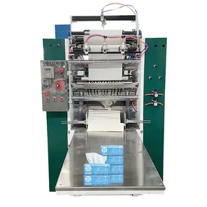 Máquina de fabricación de papel tisú facial de dibujo de caja de negocios de baja inversión de alta calidad