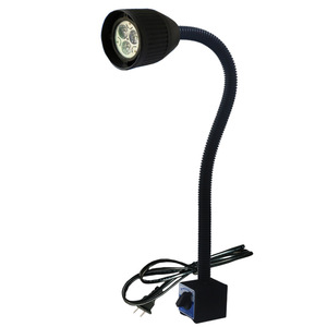 <b>LED</b> 12V/24V/220V Machine Tool <b>Work</b> <b>Light</b> Gooseneck Flexible Magnetic CNC Equipment Lighting 6500K Color Temperature Aluminum - Product Image 1
