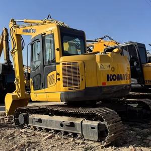 Excavadora Usada Barata Komatsu PC138US 13.8 Toneladas Motor Original Excavadora de Segunda Mano Excavadora Mediana Usada con EPA Gran Oferta - Product Image 1