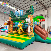 Vente flash Château gonflable AirFunPro Robot Warrior en PVC, toboggan gonflable pour enfants, jeu de maison, fête, saut, combo extérieur