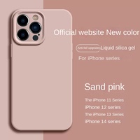 Pour iPhone 16 17 Pro Max étui néon liquide Silicone Fluorescence couverture pour Apple iPhone 12 13 14 Pro Max 14 15Plus étuis