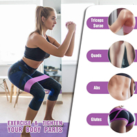 España En stock Bandas de resistencia de látex suaves y elásticas para entrenamiento de rehabilitación y movilidad