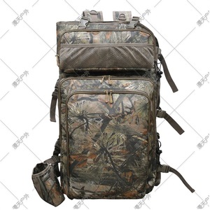 Hunting <b>Backpack</b> Camouflage Oxford Cloth <b>Large</b> Capacity With Quiver Outdoor Waterproof Unisex - Product Image 1
