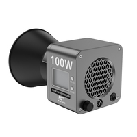 Lumière vidéo LED bicolore réglable 100W à CRI élevé Ra>95 avec télécommande pour studio, vidéo, film et photographie