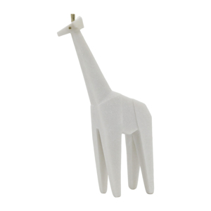 Statuetta di Giraffa in Resina, Decorazione Animale per Casa, Ufficio, Soggiorno, Bagno e Mensole - Product Image 2