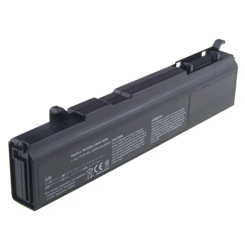 Nhà Máy Pin Máy Tính Xách Tay Cho Toshiba Satellite Pro S300 S300M A50 A55 U200 U205 Portege M300 M500 S100 PA3356U-1BRS PA3357U-3BRL