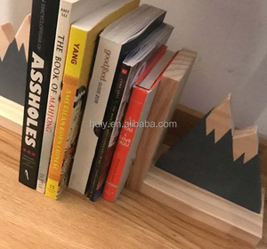 Personalizzabile Woodland Mountain Book Fine in <span class=keywords><strong>legno</strong></span> reggilibri <span class=keywords><strong>di</strong></span> arredamento della cabina per la decorazione della cabina - Product Image 2