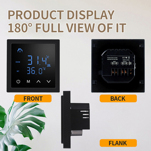 Controlador de temperatura inteligente MH1828A, pantalla LED táctil, controlador de calefacción NTC <span class=keywords><strong>Digital</strong></span> para calefacción de suelo - Product Image 5