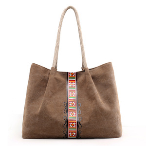 Canvas Tote <b>Bags</b> Top Quality <b>Large</b> Capacity Women Men <b>Shoulder</b> <b>Bags</b> Shopping Travel <b>Bags</b> - Product Image 2