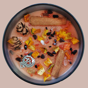 Bougies d'aromathérapie parfumées aux extraits botaniques, décoration de luxe pour la maison, faites à la main, en boîte métallique, parfum intense, élégance, senteur méditative, souvenir - Product Image 4