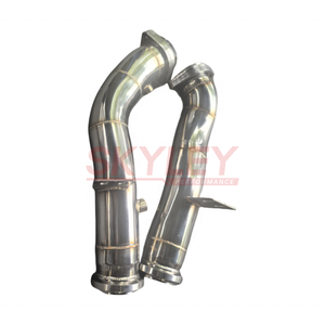 Đối với Mercedes Benz <span class=keywords><strong>Amg</strong></span> C43 E43 / E400 W205 M276 2015 ~ 2022 + 3.0t downpipes - Product Image 5